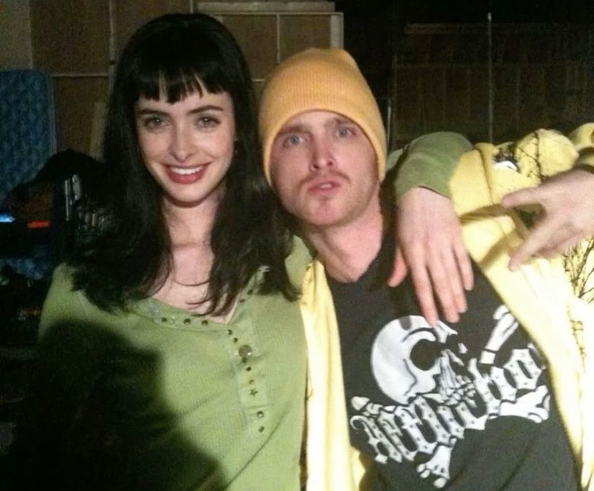 Imagen Krysten Ritter y Aaron Paul